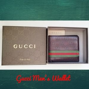 Authentic Gucci Men's wallet 💕